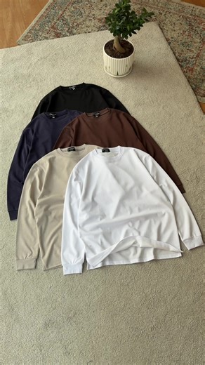 Stylish Full Sleeves T-Shirts in 5 Colors