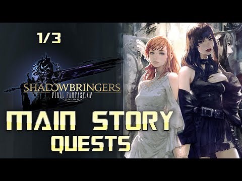 ALL MAIN STORY QUESTS | Final Fantasy XIV: Shadowbringers | Full Game Walkthrough | No Commentary