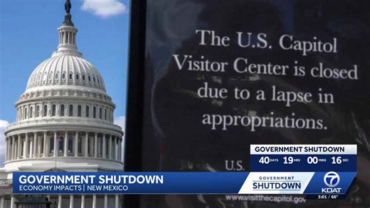 New Mexico to face economic challenges amid government shutdown