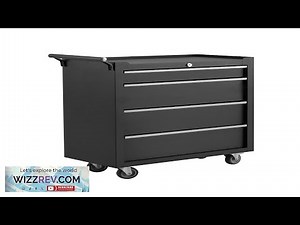 Garvee 24Inch 4 Drawer Rolling Tool Chest Portable Tool Storage Cabinet On Wheels