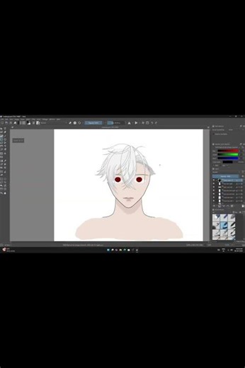 digital art in krita by using pentab