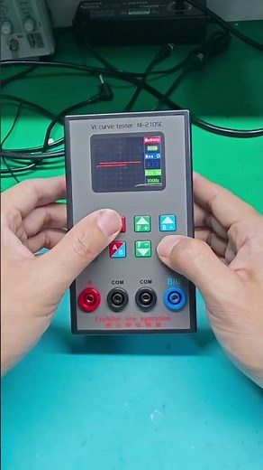 NI-210SC—Portable Dual-Channel VI Curve Tester #VIcurveTester #ElectronicsTesting #DIYElectronics