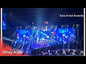 AAA 2023 - Stray Kids Intro + Maniac + Get Lit + Top Line + Lalalala Whole Stage View