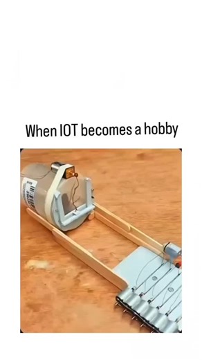 Creating everythings 🚀 on Instagram: "The video depicts a satirical DIY "cockroach treadmill" IoT project, where a live cockroach is strapped to a wooden frame with electrodes, motors, and sensors that stimulate its movement, humorously narrated as pest control gone high-tech. This viral clip, first shared on Instagram in early December 2025, parodies real bio-robotics research, such as Nanyang Technological University's 2025 system for rapidly equipping cockroaches as remote-controlled rescuer