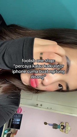 jujur baru tau kalau kalkulator iphone bisa buat nyimpen foto #fyp #trend