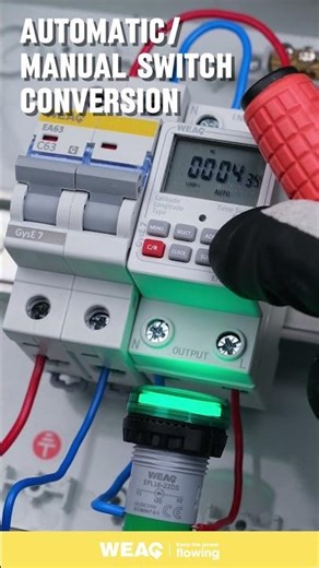 How to Use Timer Switch Panel Buttons | MCB + LED Demo.