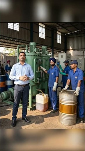 इंजन ऑयल रिसाइकल प्लांट से B2B बिज़नेस | Used Engine Oil Recycling Business India