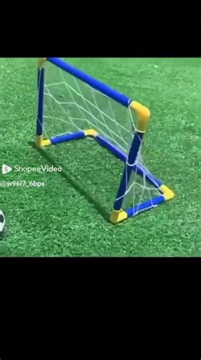 Kit Trave Golzinho Futebol Rede e Bola brinquedo para menino
