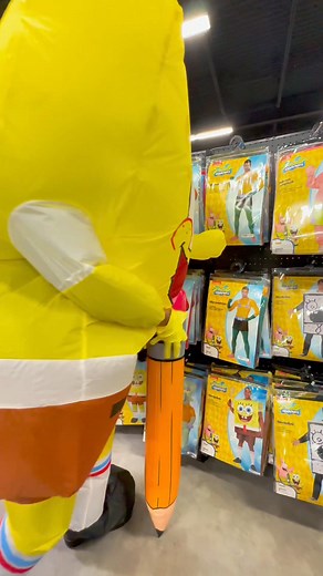 1.4M views · 7.5K reactions | YOU doodle! ME SpongeBob! Tell everyone, "I'M READY" by dressing up as Spongebob and friends this Halloween | Spirit Halloween | Facebook