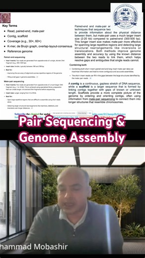 Pair Sequencing: Unveiling DNA's Secrets & Structural Changes #shorts #viral #reels #india #career