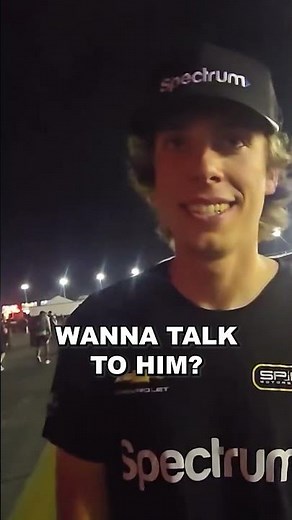 Carson Hocevar vs Brad Keselowski!