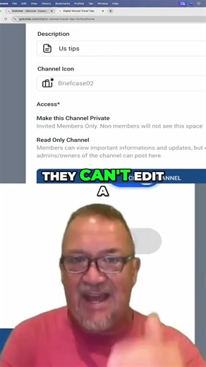 Create a Read-Only Channel: Simple Guide #shorts