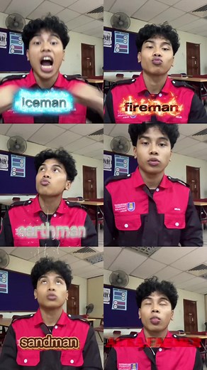 Earthman, Iceman, & Fireman Collab