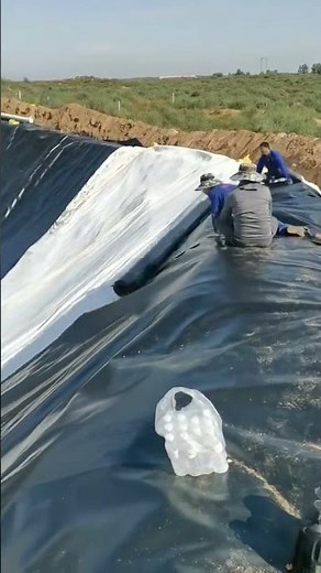 Cold Weather Geomembrane Installs Challenges and Solutions #cementblanket #pondliner #geomembrane