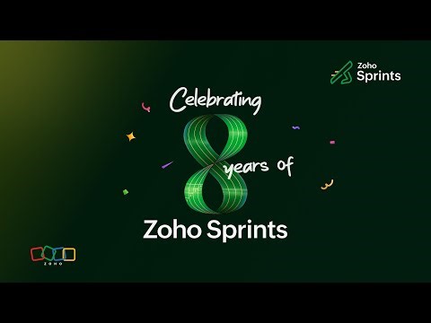 Celebrating 8 Years of Zoho Sprints: Our Story of Building Better