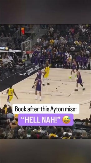 Devin Booker let his former teammate hear it 😬