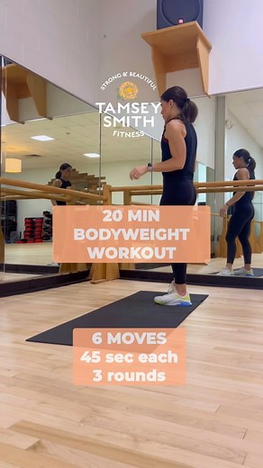 1.3K views · 64 reactions | 20 MIN BODYWEIGHT WORKOUT // your next...