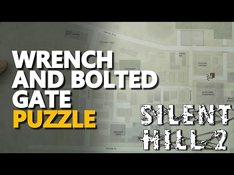 Wrench and Bolted Gate Puzzle Silent Hill 2 Remake