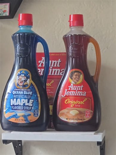 Cap'n crunch BLUE maple syrup #discontinued #limitededition #blue #food #collection