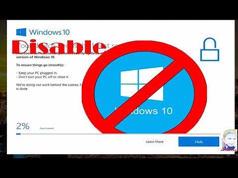 window 10 update assistant off(Disable)
