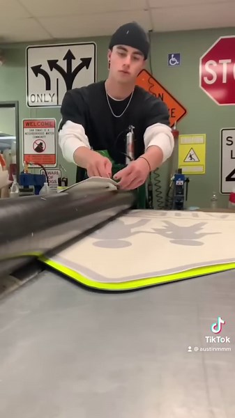 Crossing ahead street sign