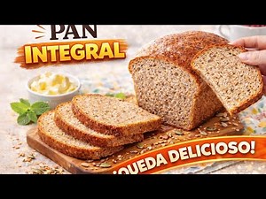 Homemade Whole Wheat Bread WITHOUT Kneading | Easy, Healthy and Perfect