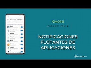 Notificaciones flotantes de Aplicaciones individuales - Xiaomi [Android 11 - MIUI 12]