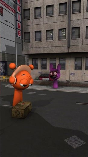 SCARY SPRUNKI is Watching You… 😱 | Horror Animation #sprunki #shorts #3danimation #animation