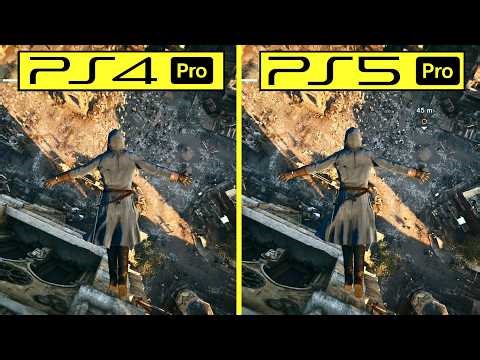 Assassin's Creed Unity PS4 Pro vs PS5 Pro Graphics Comparison | 60 FPS Patch Tested