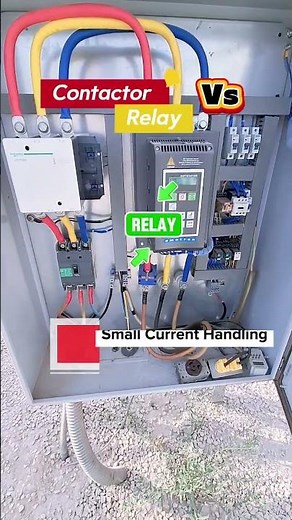 Contactor vs Relay Explained So Easy!