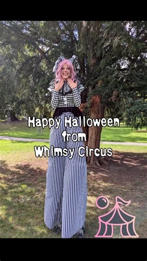 Happy Halloween everyone! We LOVE spooky season here at Whimsy Circus and will be busy working lots of events and doing fun things with our families! Have a great weekend everyone! . #whimsycircus #halloweenentertainment #halloween #stiltwalker #spookyseason #horror #familyfun | Whimsy Circus