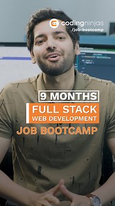 3.3K views · 139 reactions | Coding Bootcamp Designed Exclusively for Working Professionals ‍♂️ Faculty From IIT & Stanford | Coding Ninjas | Facebook