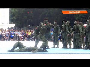 China Special Forces Hand To Hand Demonstration