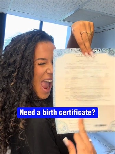 Get your birth certificate in just a few clicks ! #vitalsrecords #birthcertificate