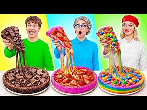 Me vs Grandma Cooking Challenge | Awesome Culinary Recipes by Multi DO Smile
