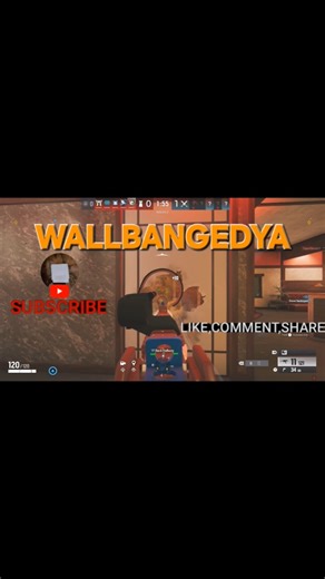 Had to Wall Bangk Em! #shorts #rainbow6siege #ytshorts