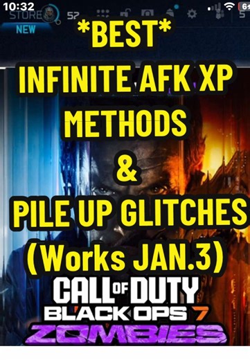 Best Infinite AFK XP Glitches for Black Ops 7 Zombies