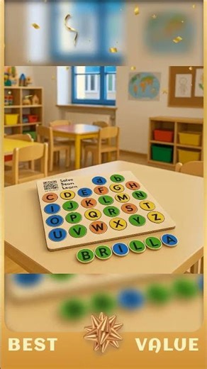 Montessori Materials Wooden Alphabet Toys - Capital & Small Letters