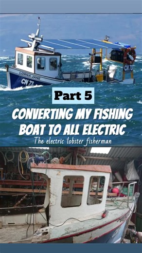 Transforming My Fishing Boat to All Electric Power