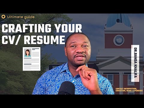 Crafting Your CV/Resume for Graduate School Applications: The Ultimate Guide
