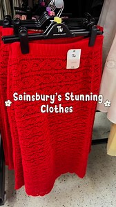 1.4K reactions · 14 shares | Sainsbury’s are giving pretty summer vibes. Some of their clothes are absolutely stunning! I wanted to try this beautiful red skirt and top on but the changing rooms were out of action. Typical! Head over and have a little look ♥️ Sainsbury's | Claire Abebrese | Facebook