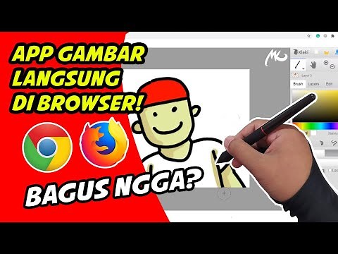 Aplikasi menggambar di browser, ngga perlu install, langsung GAMBAR!