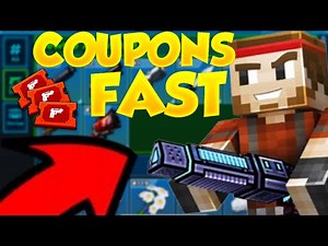 HOW To Get COUPONS INSTANTLY FAST Pixel Gun 3D