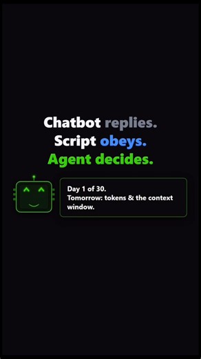 Day 1 of 30 - What is an AI Agent?