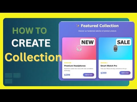 How To Create Collections on Shopify Store 2026 (Hindi)