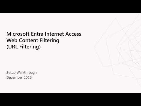 Tutorial: Configure URL filtering and custom block pages