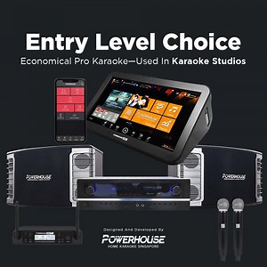 Powerhouse spkDUO Affordable Karaoke System
