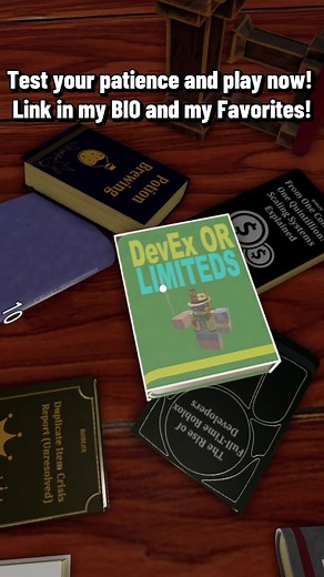 New game! #roblox #robloxgames Inspired by Arcane Tidy Up The Library | games