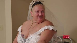 Angela gives her family a sneak peek at her wedding glam! #90DayFiance | 90 Day Fiance