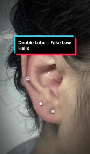 Double Lobe Fake Low Helix